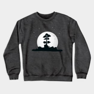 Moon tree Crewneck Sweatshirt